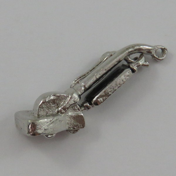 Vacuum Cleaner Mechanical Vintage Charm For Bracelet