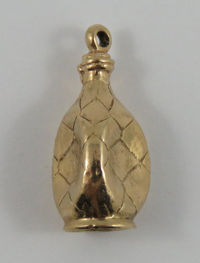 Haig Whisky Dimple Bottle 9K Gold Vintage Charm For Bracelet Etsy