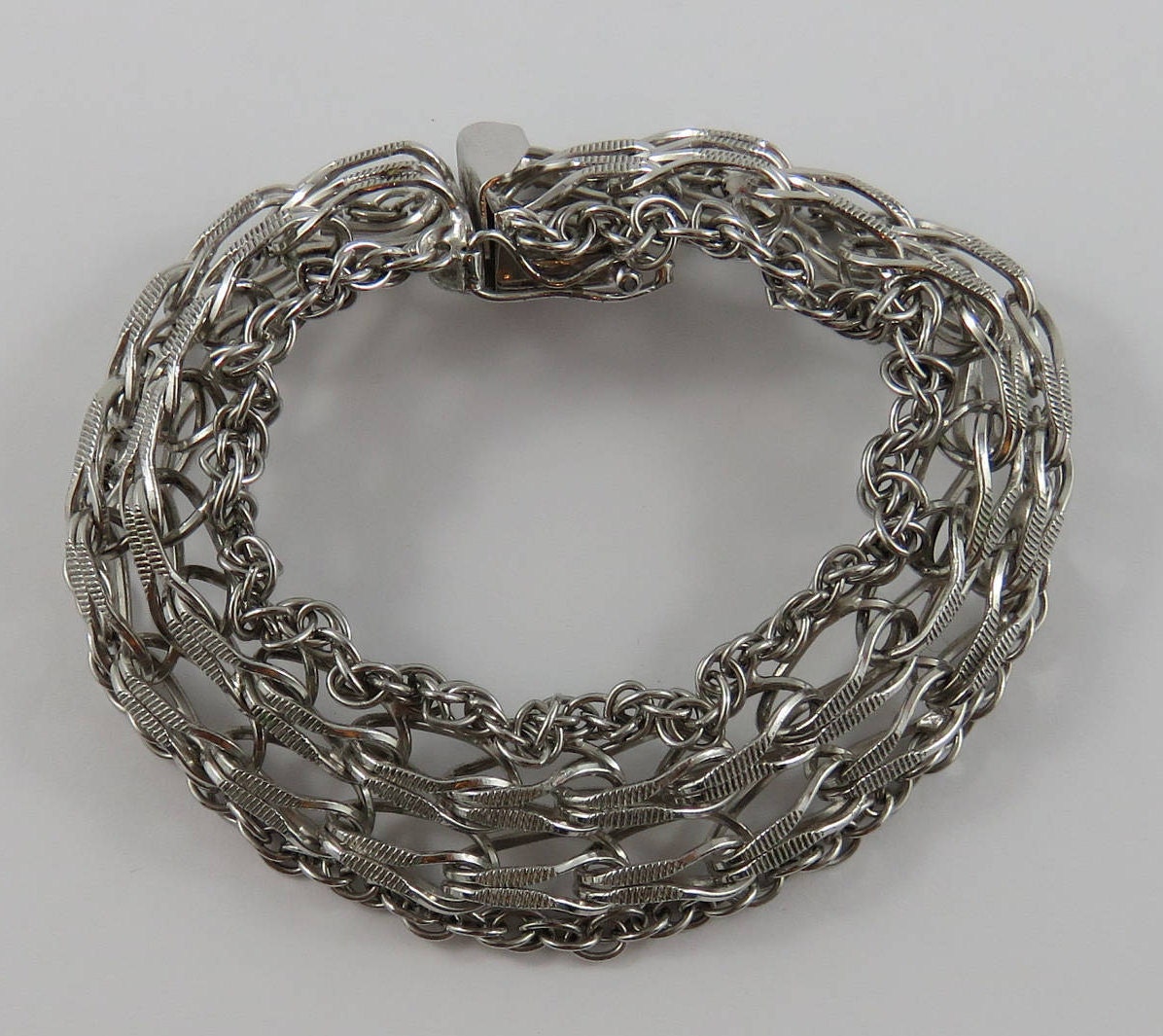 7 Sterling Silver Charm Bracelet Without Charms Etsy