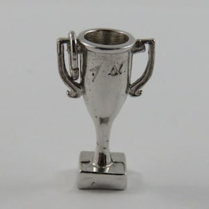 1st Trophy Sterling Silver Vintage Charm For Bracelet
