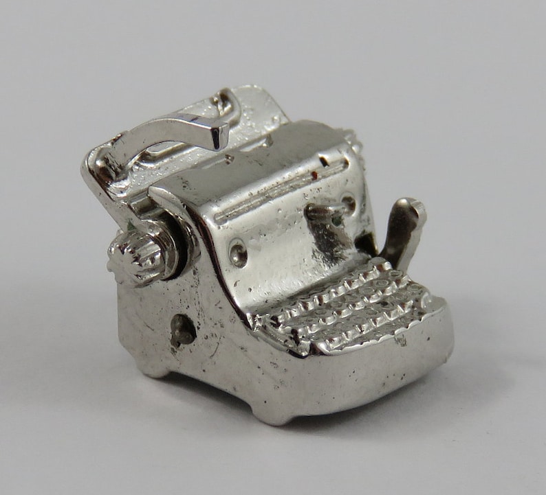 Typewriter Mechanical Vintage Charm For Bracelet