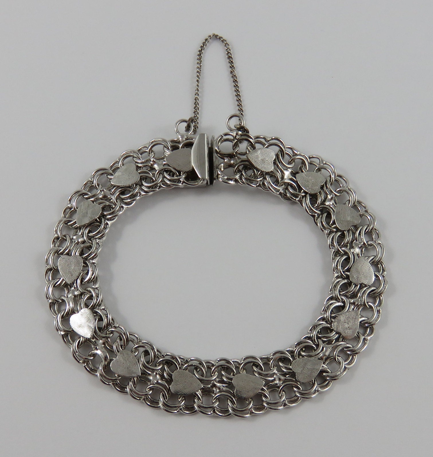 7 1/4 Sterling Silver Charm Bracelet Without Charms Etsy Australia