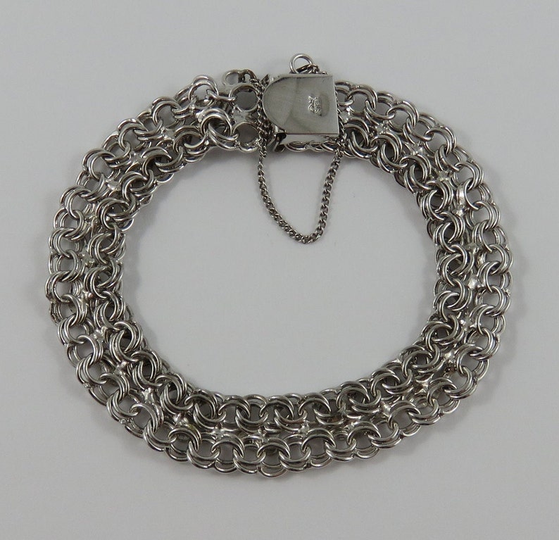 7 1/4 Sterling Silver Charm Bracelet Without Charms Etsy Australia