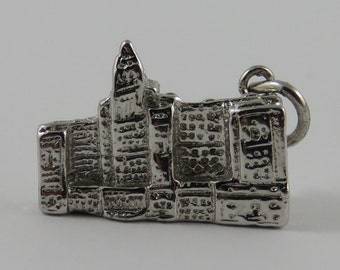 Royal York Hotel, Toronto Sterling Silver Vintage Charm For Bracelet