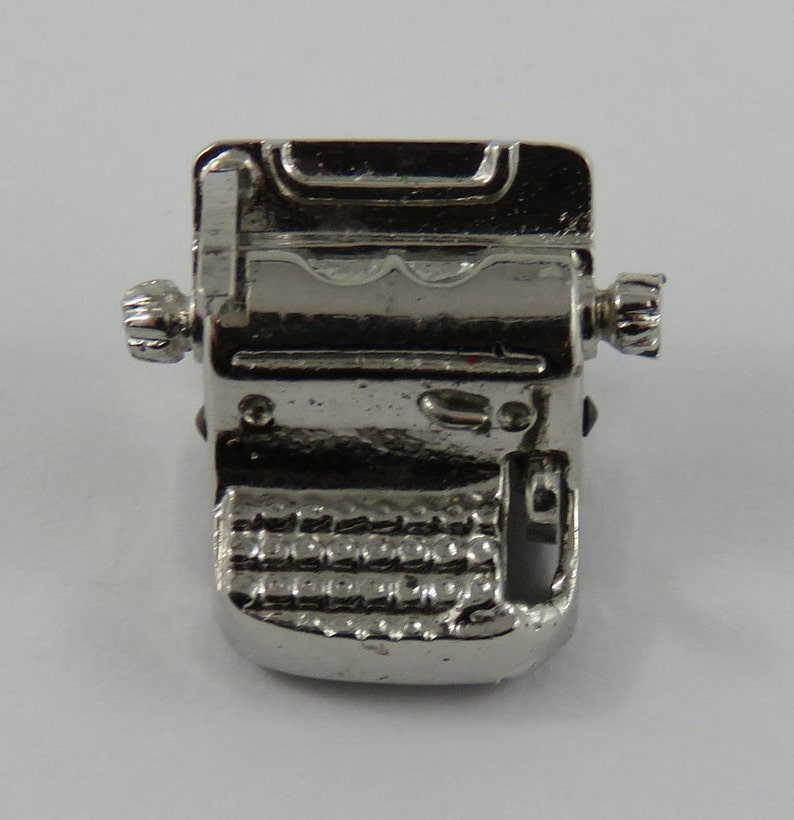 Typewriter Mechanical Vintage Charm For Bracelet