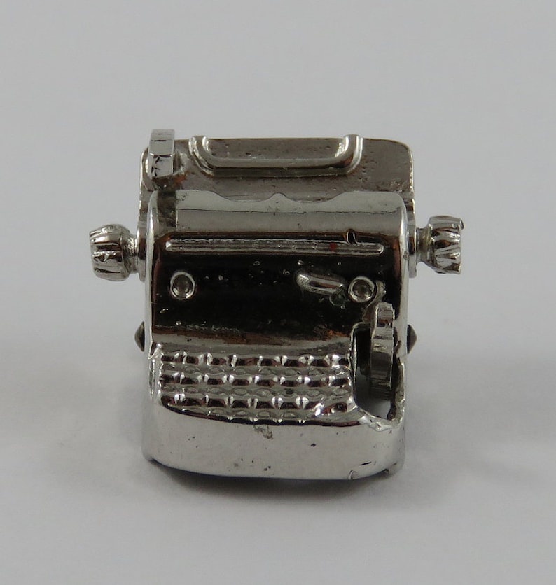 Typewriter Mechanical Vintage Charm For Bracelet