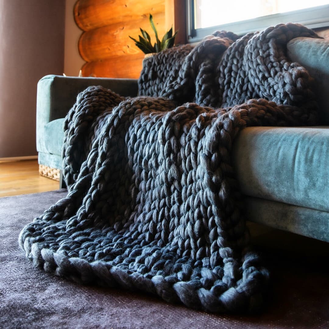 Couverture en Laine Géante