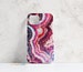 Phone Case RED AGATE Pattern iPhone 13 12 11 Pro 8 7 6 6s Plus Xr Xs 5s SE Galaxy Note 9 Note 8 S10 S9 Plus Huawei P30 