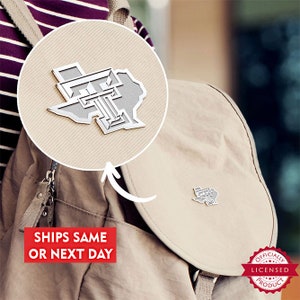Texas Tech Outline Pin