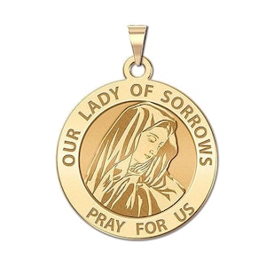 Our Lady of Sorrows Religious Medal
