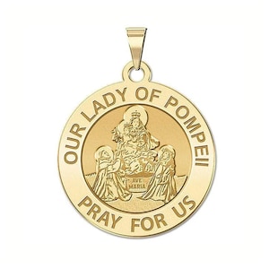 Our Lady of Pompeii Religious Medal