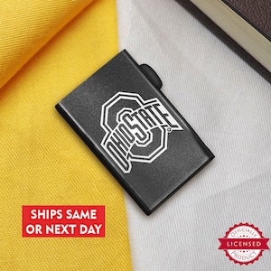Cartera de metal de la Universidad Estatal de Ohio