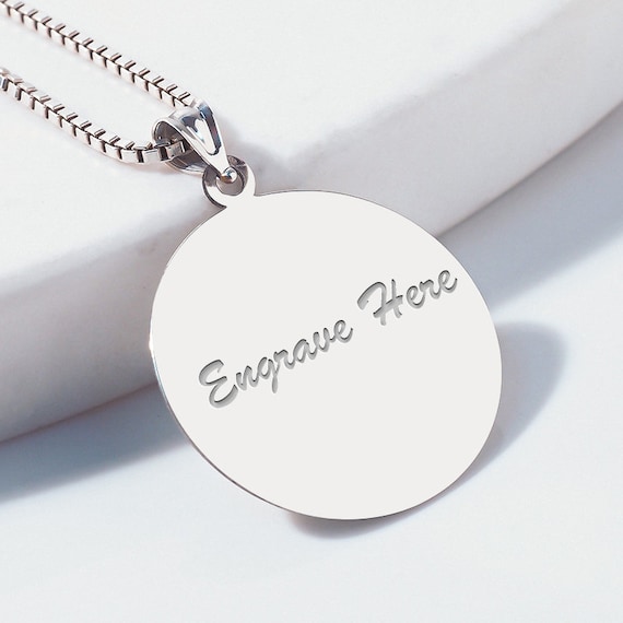 Custom engraved charm deals