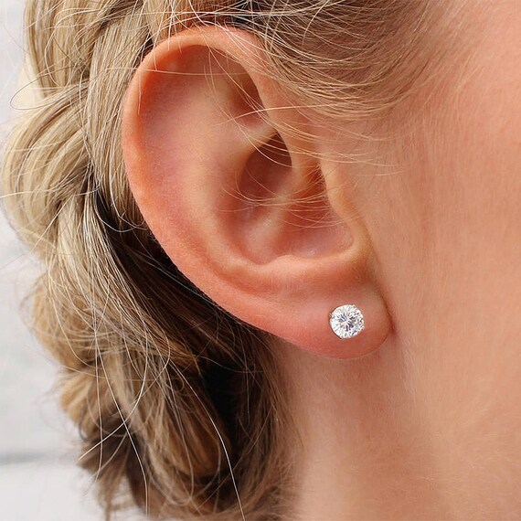 Etsy cubic zirconia earrings outlet