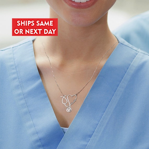 Stethoscope Necklace Nurse Gift Nurse 