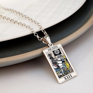 Medalha da Carta de Tarô da Morte