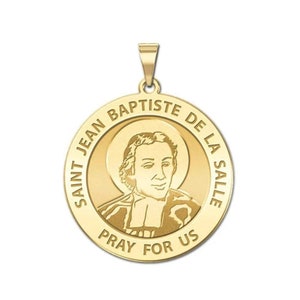 Medalla Religiosa San Juan Bautista de la Salle