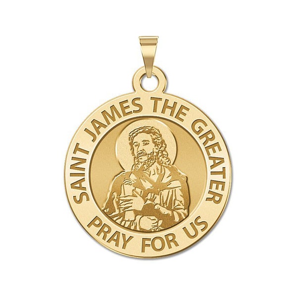 Saint James the Greater (portrait) Religious Medal