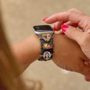 Apple Watch Charm, Watch Band Charm, Android Watch Band Charm, Smart Watch Photo Charm, Personalized Watch Band Charm
