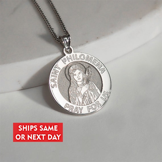 Gold Filled St Philomena Pendant Gold Filled St Philomena Pendant