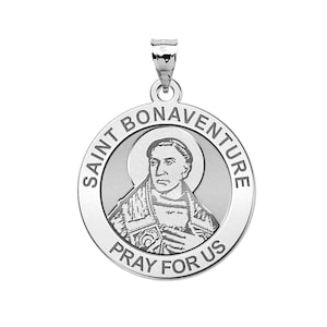 Saint Bonaventure Round Religious Medal