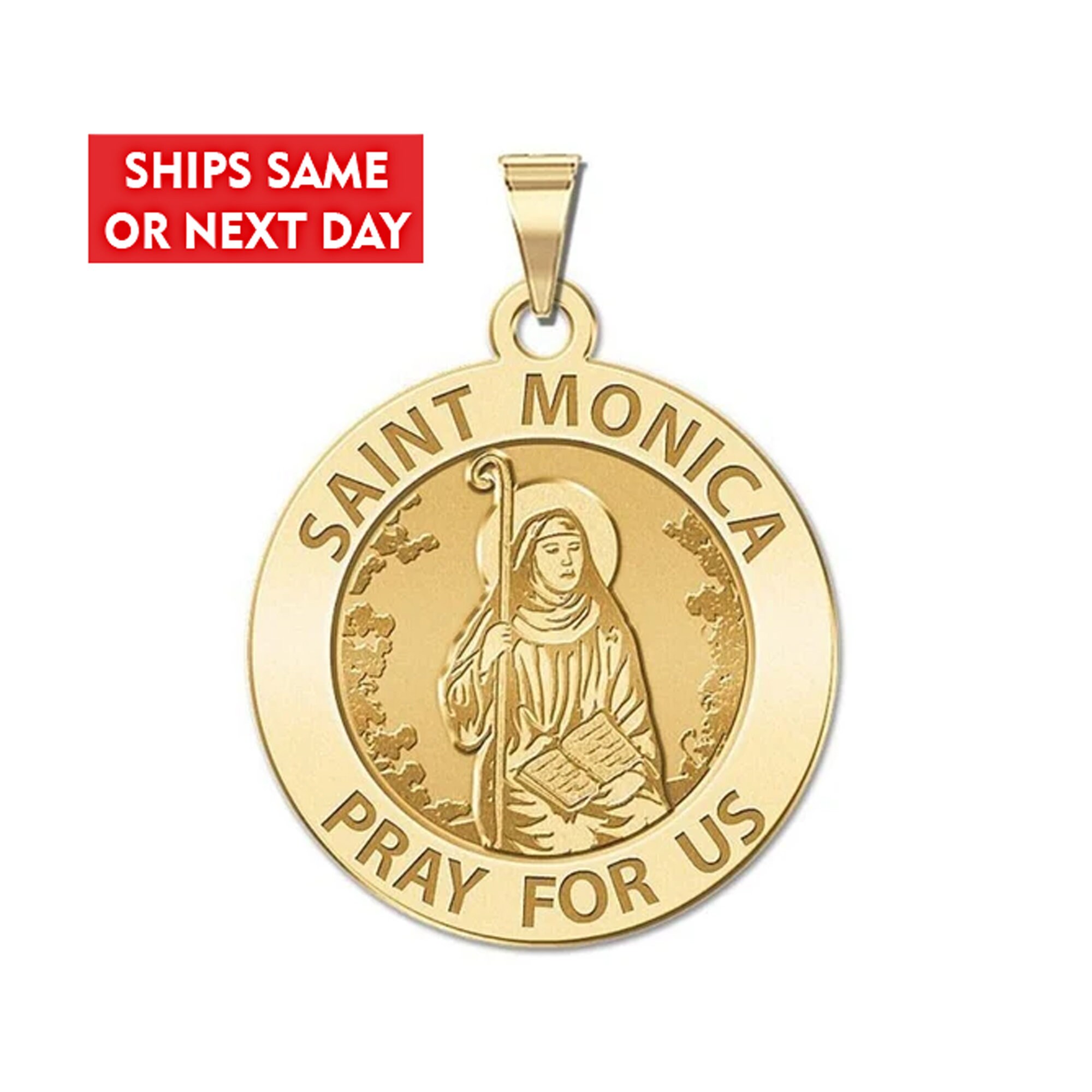Saint Monica Religious Medal Etsy