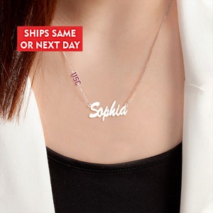 Collana con ciondolo personalizzato USC con nome