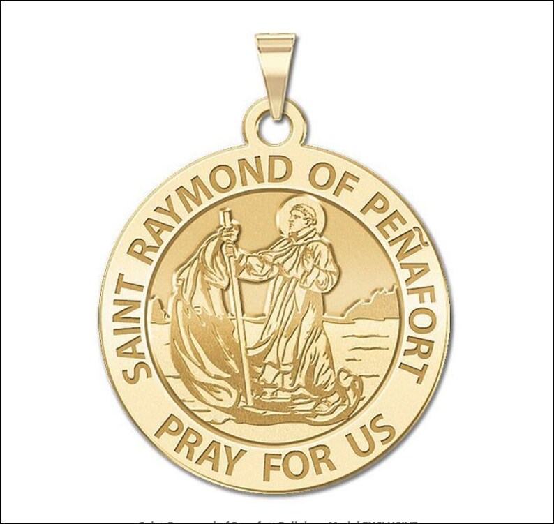 Saint Raymond of Penafort Religious Medal Etsy