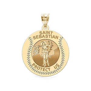 Exclusive Saint Sebastian Baseball Medal