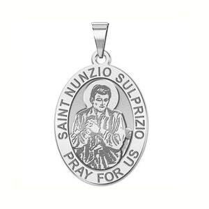 Saint Nunzio Sulprizio OVAL Religious Medal