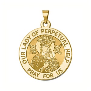 Our Lady of Perpetual Help Religious Medal
