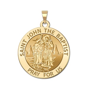Saint John the Baptist Religious Medal