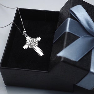Firefighter Maltese Cross • Fire Department Maltese Cross • Custom Firefighter Maltese Cross Bade Necklace