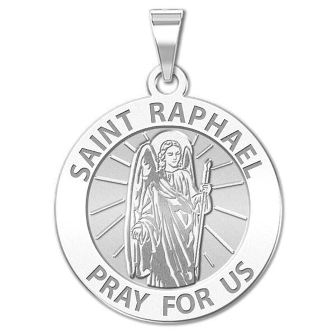 Saint Raphael Religious Medal EXCLUSIVE Etsy