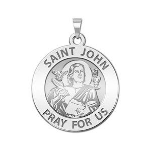 Saint John the Evangelist Religious Medal