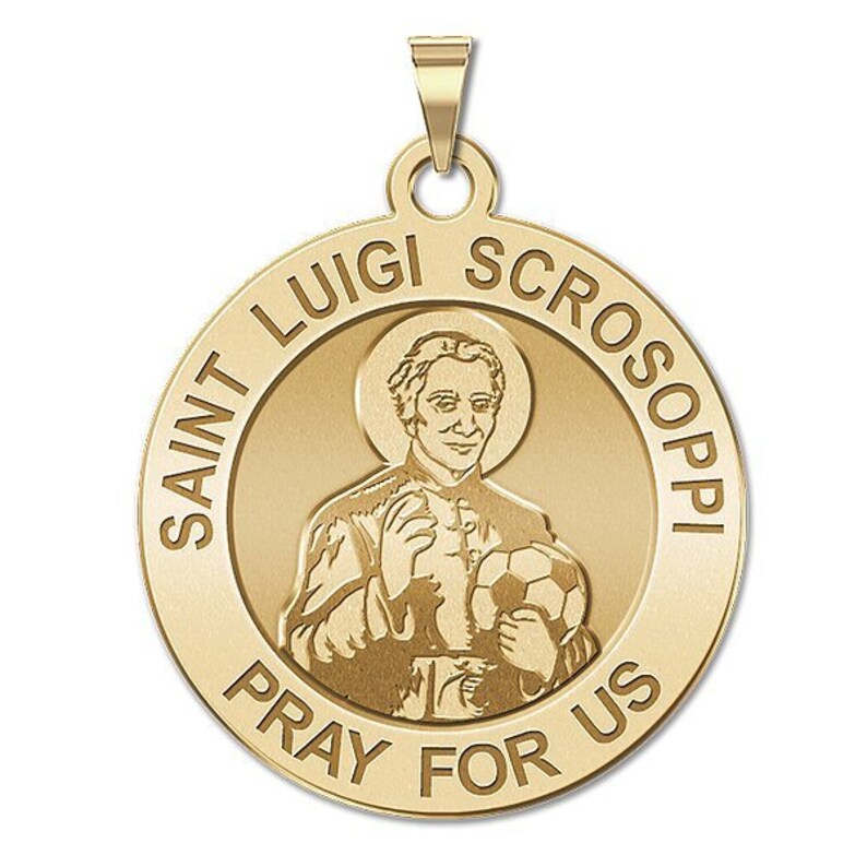 Saint Luigi Scrosoppi Religious Medal 画像 2