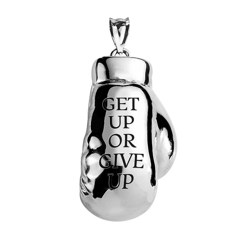 Boxing Glove Necklace Boxing Glove Necklace Personalized Boxing Glove Necklace Necklace for Boxers Custom Boxing Necklace