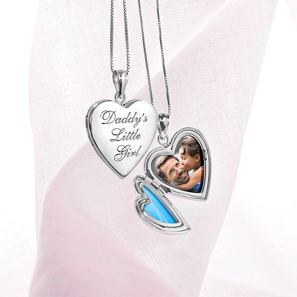 Daddy's Little Girl Locket • Daddy's Little Girl Necklace • Daughters Gifts • Daddy Daughter Necklace • Daddy's Little Girl Gifts