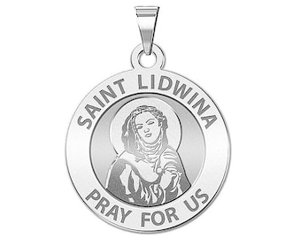 Saint Lidwina Religious Medal