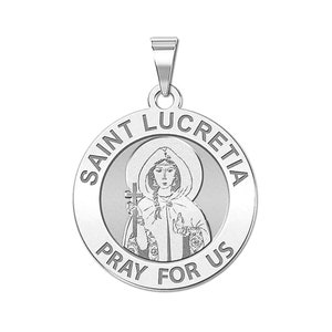 Saint Lucretia Religious Medal