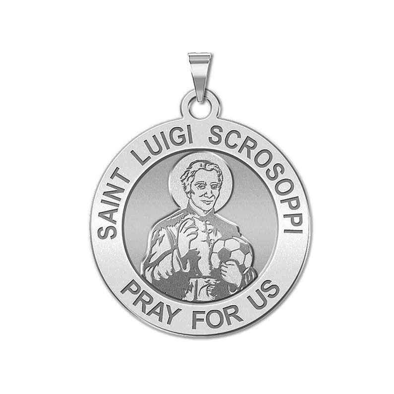 Medalik religijny św. Alojzego Scrosoppi'ego zdjęcie 1