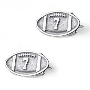 Football Earrings • Football Stud Earrings • NFL Earrings • Football Fanatics Gifts • Earrings For Football Lovers