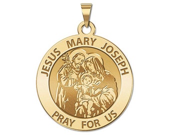Jesus Mary Joseph Religious Medal