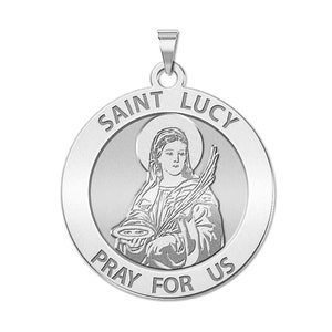Sankta Lucias religiösa medalj
