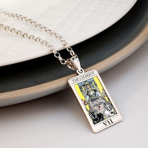 The Chariot Tarot Card Medal