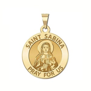 Saint Sabina Religious Medal