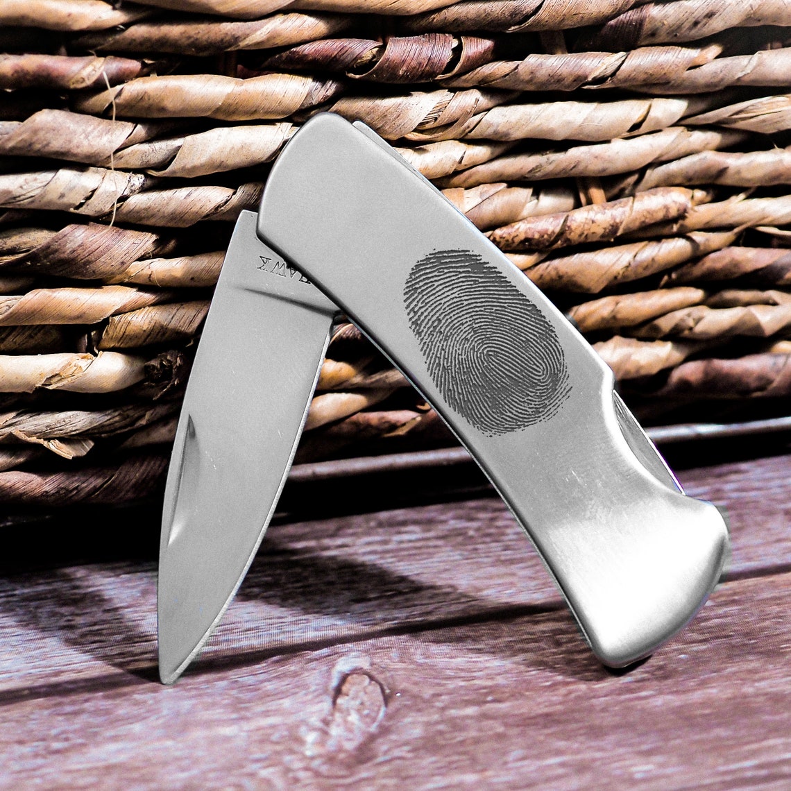 Fingerprint Knife Memorial Knife Custom Knife Knife Gift - Etsy