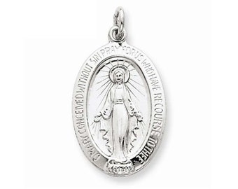 Sterling Silver Miraculous Medal