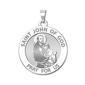 Saint John of GOD Religious Medal