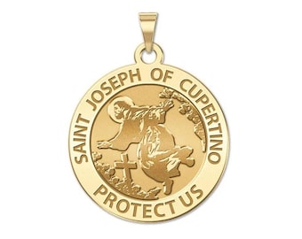 Medaglia religiosa di San Giuseppe da Copertino